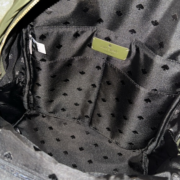 Kate Spade Backpack Chelsea Olive Green Backpack EUC - Picture 12 of 17
